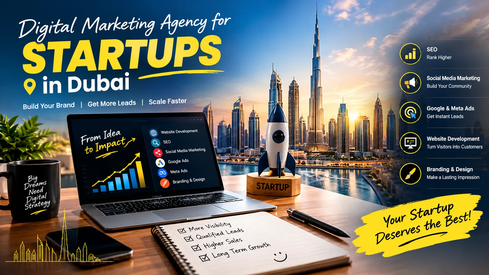 Digital Marketing Agency for Startups in Dubai